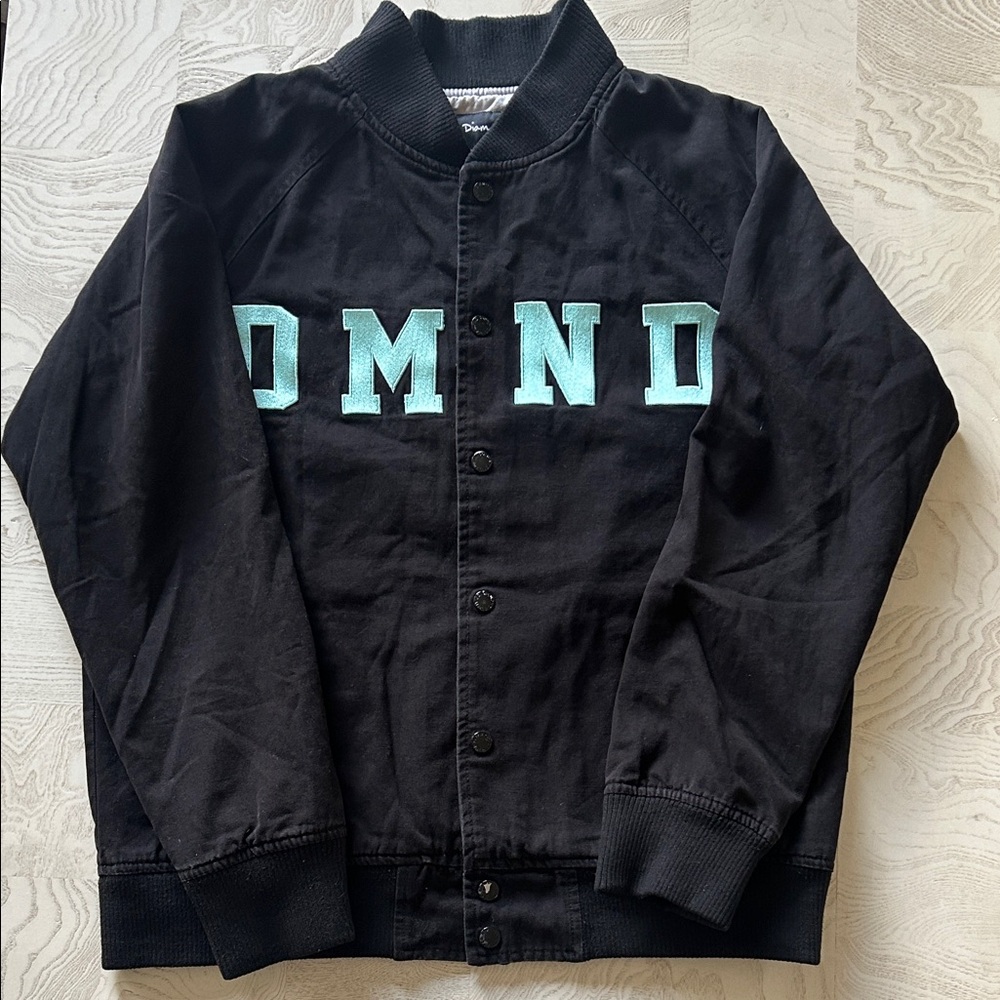 Diamond Supply Bomber Jacket with Blue Lettering